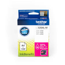 Brother LC535XLM High Yield Magenta Ink Cartridge (1,300 pages)