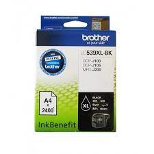 Brother LC539XLBK High Yield Black Ink Cartridge (2,400 pages)