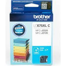 Brother LC675XLC LC-675XL High Yield Cyan Ink Cartridge