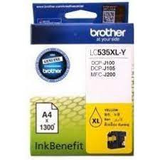 Brother LC675XLY LC-675XL High Yield Yellow Cartridge
