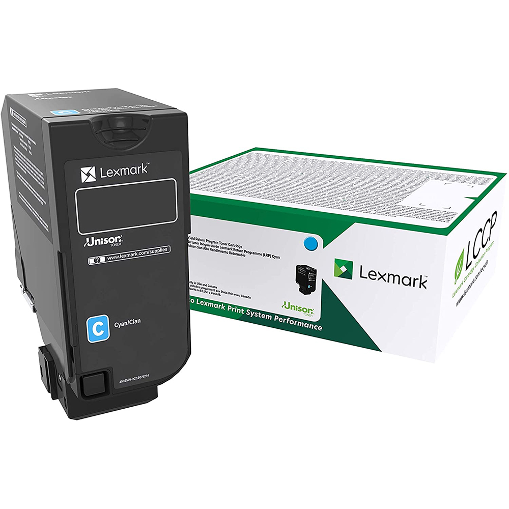 CS/CX 727, CS728 Cyan Return Programme Toner Cartridge (2,000 Pages)