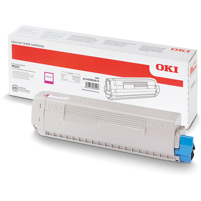 OKI 45862815 Magenta Toner Cartridge (10,000 pages)