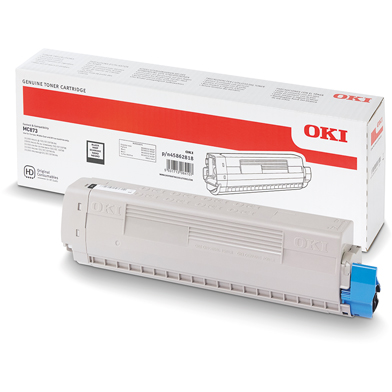 OKI 45862818 Black Toner Cartridge (15,000 pages)