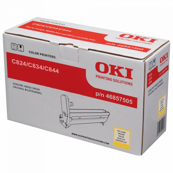 OKI CNOKZ46857505 Yellow Image Drum (30,000 Pages)
