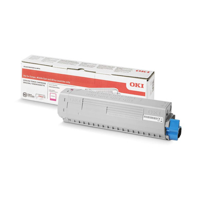 OKI CNOKZ46861306 /46861322  High Capacity Magenta Toner Cartridge (10,000 Pages)