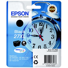 Epson Black 27XL Ink Cartridge (1100 pages) 