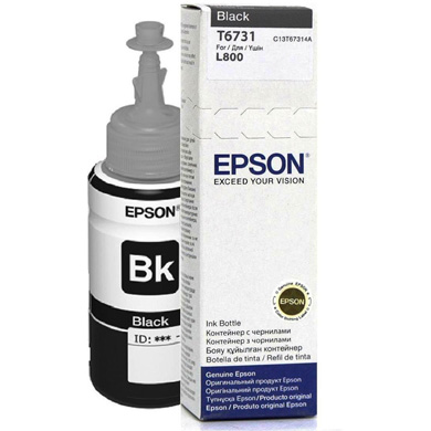 Epson C13T67314A T6731 Black ink bottle 70ml