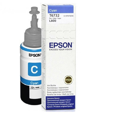 Epson C13T67324A T6732 Cyan ink bottle 70ml