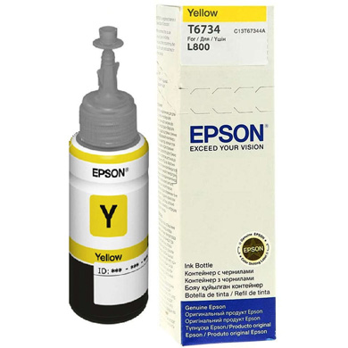 Epson C13T67344A T6734 Yellow ink bottle 70ml