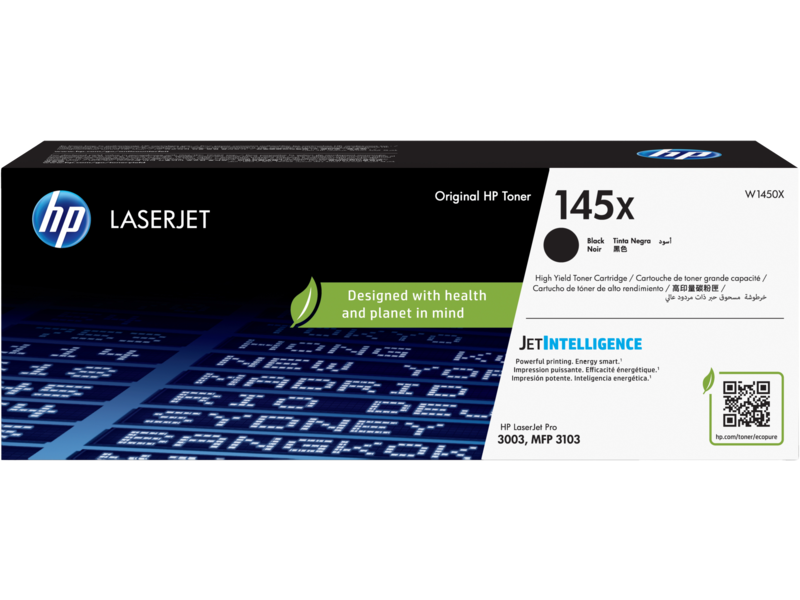 HP W1450X 145x Black Original LaserJet Toner Cartridge (3800 pages)