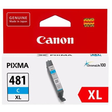 Canon CLI481XLC CLI-481XLC High Yield Cyan Ink Cartridge