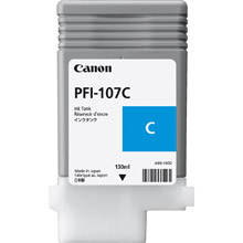Canon CPFI107C PFI-107 C Cyan Ink Cartridge (130ml)