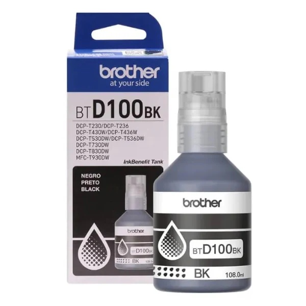 Brother BTD100BK Black Ink Cartridge (7,500 Pages)