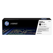 HP CF400A 201A Black Toner Cartridge (1,500 pages)