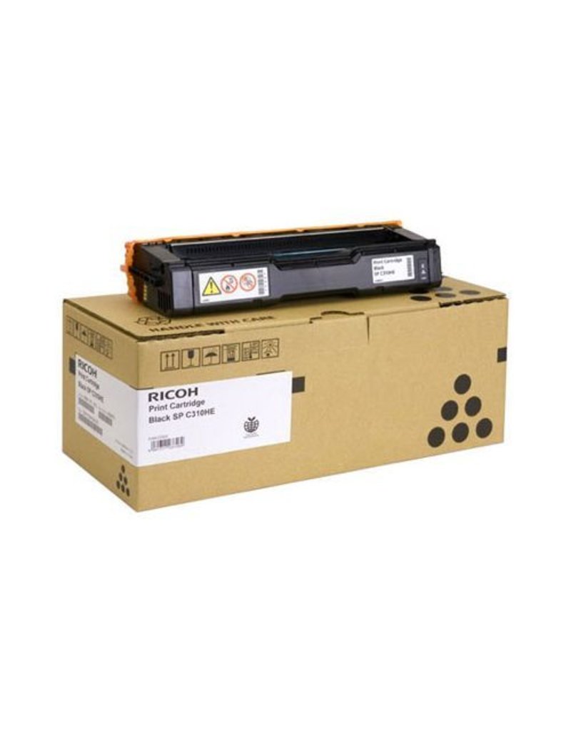 Ricoh 407634 SPC310HE Black Toner Cartridge (6,500 pages)