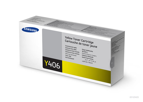 1x Toner YELLOW komp.zu CLT-Y406S für HP SAMSUNG CLP-365