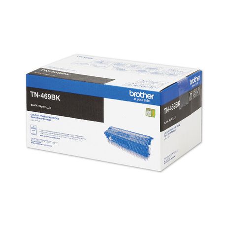 Brother TN-469BK TN-469BK High Yield Black Toner Cartridge 9,000 Pages