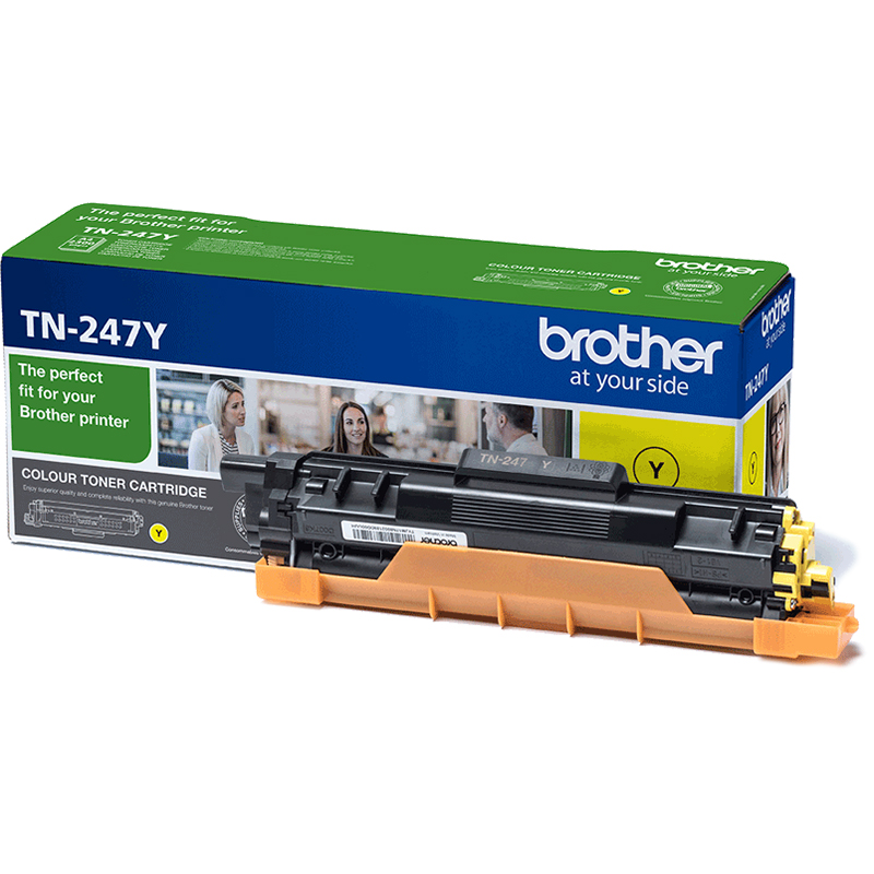 Brother Yellow Toner Cartridge (2,300 Pages)
