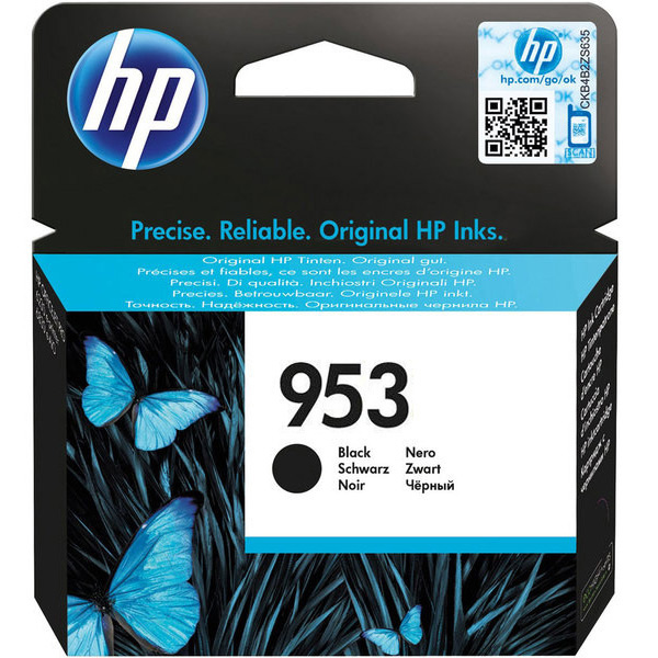 HP 953 Black Ink Cartridge (1,000 Pages)