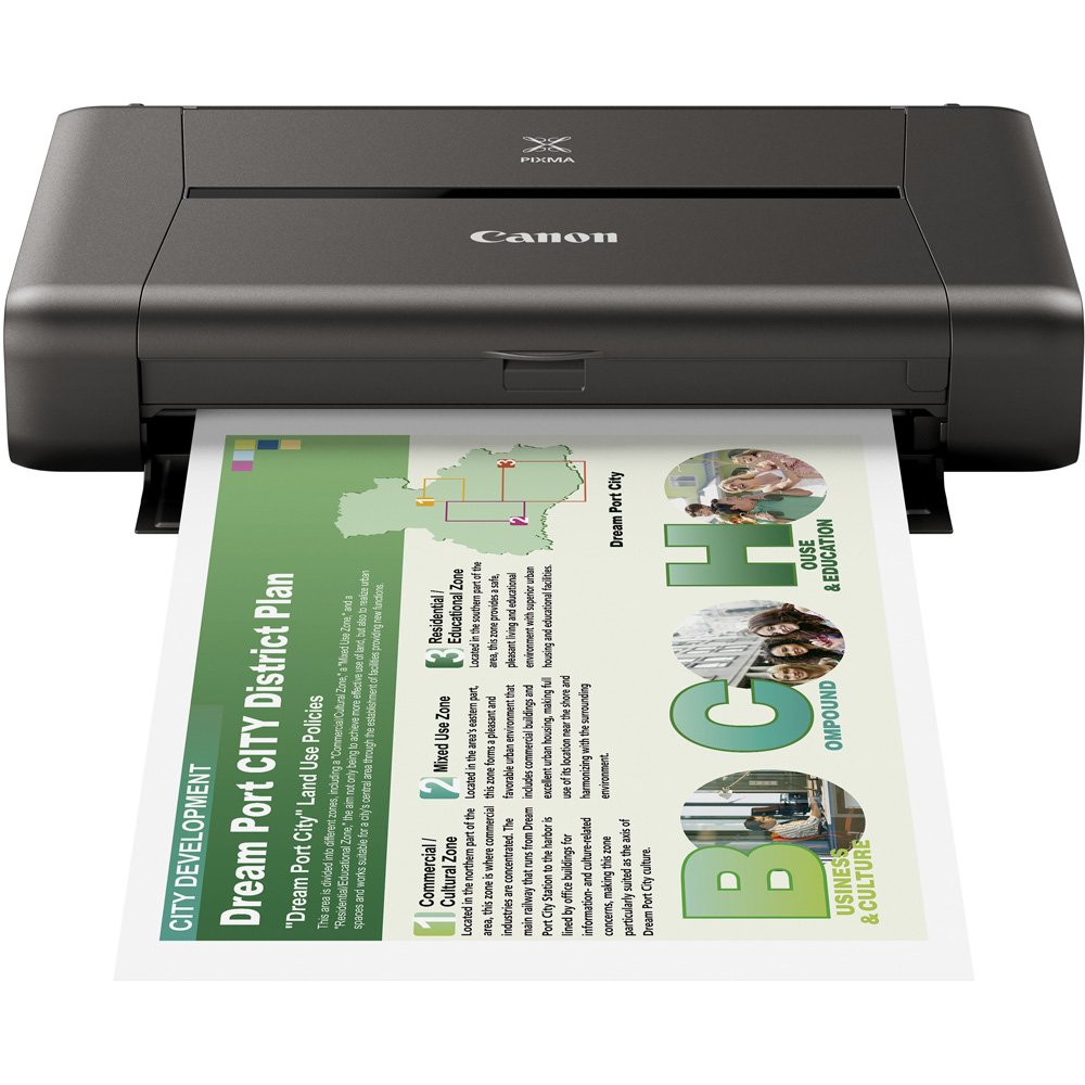 Canon Pixma iP110 A4 Colour Inkjet Printer