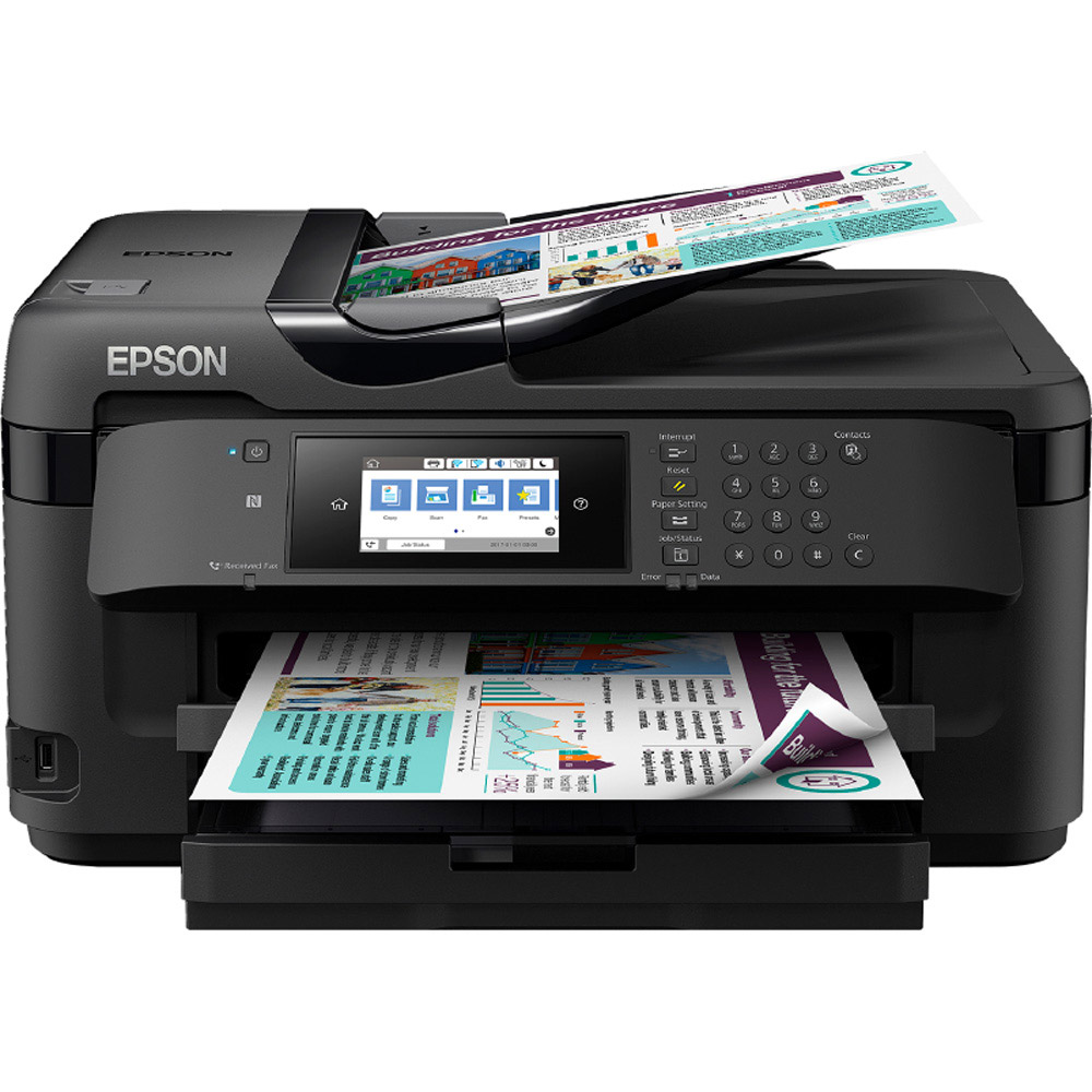  Epson  WorkForce  WF 7710DWF A3  Colour Multifunction Inkjet 