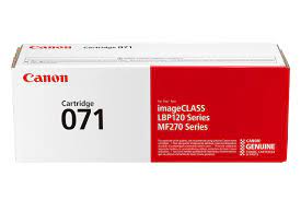 Canon 071 Black Toner Cartridge (1,200 Pages)		
