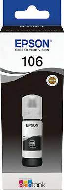 Genuine Epson 106 Photo Black Ink Bottle (70ml)