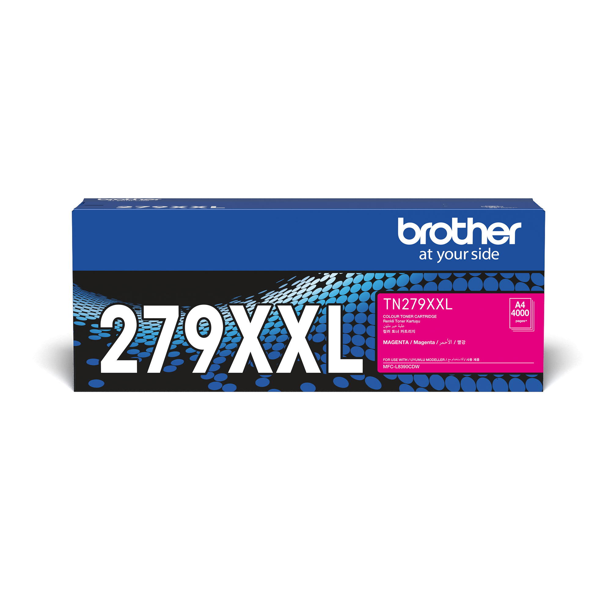 Brother TN-279XXLM Magenta Toner Cartridge (4000 Pages)
