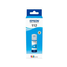 EPSON-112 EcoTank Pigment Cyan ink bottle (6000 pages)