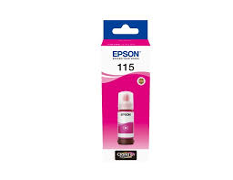 Genuine Epson 115 Ink Bottles Magenta 70ml  (6200 pages )