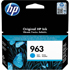 Genuine HP 963 Cyan Ink Cartridge (700 Pages)
