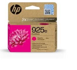 HP 925e EvoMore Magenta Ink Cartridge (800 pages)