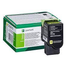 Lexmark Yellow Return Programme Toner Cartridge (1,000 Pages)