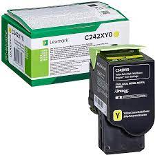 Lexmark Yellow High Yield Return Programme Toner Cartridge (2,300 Pages)