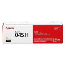 Genuine Canon 045 High Capacity Yellow Toner Cartridge (2,200 Pages)