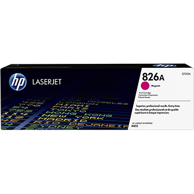 Genuine HP 826A Magenta Toner Cartridge (31,500 pages)