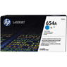 Genuine HP 654A Cyan Toner Cartridge (15,000 pages)