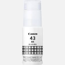 Genuine Canon GI-43BK Black Ink Bottle (3,700 Pages)