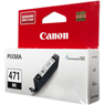 Canon CLI-471BK Black Ink Cartridge (1,105 Pages)