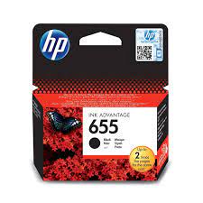 HP No 655 Black Ink Cartridge (550 Pages)