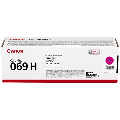 CANON 069H HIGH CAPACITY MAGENTA TONER  (5,500 Pages)