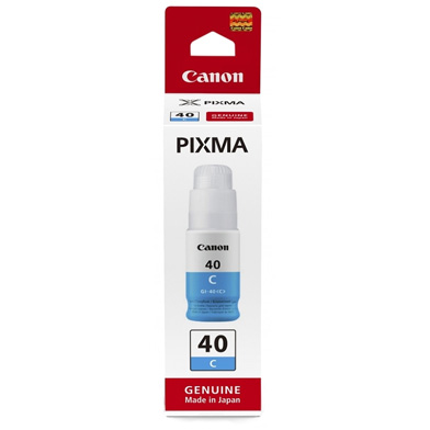 Canon GI-40C Cyan Ink Cartridge (7,700 Pages) 