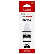 Canon GI-490BK Black Ink Bottle (6,000 Pages)