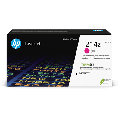 Genuine  HP 214Z Ultra High Capacity Magenta Toner Cartridge (26,000 Pages)
