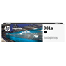 HP 981A Black Original PageWide Ink Cartridge (6,000 Pages)