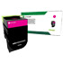 Lexmark 708M Magenta Return Program Toner Cartridge (1,000 Pages)