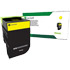 Lexmark 708Y Yellow Return Program Toner Cartridge (1,000 Pages)
