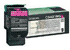 Genuine Lexmark Magenta Extra High Yield Return Program Toner Cartridge (4,000 Pages)
