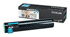 Genuine Lexmark Cyan High Yield Toner Cartridge (22,000 Pages)