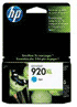 Genuine HP No. 920XL Cyan Officejet Ink Cartridge (Yield 700 Pages)